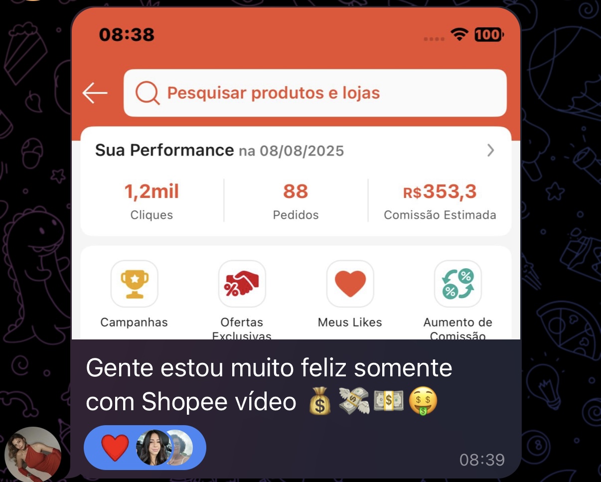 Depoimento sobre aumento de vendas com o Vídeos Turbina